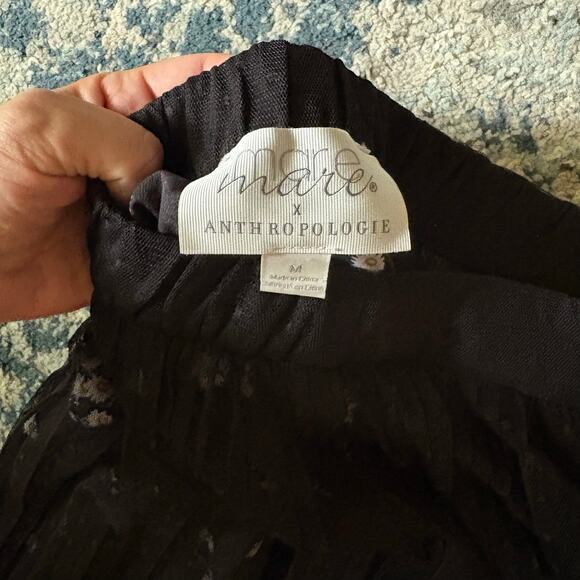 Anthropologie Luciana Tiered Tulle Maxi Skirt - Picture 7 of 9